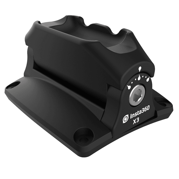 Roller Mount Insta 360, X3, X4, X5 or One RS for Fuel helmet