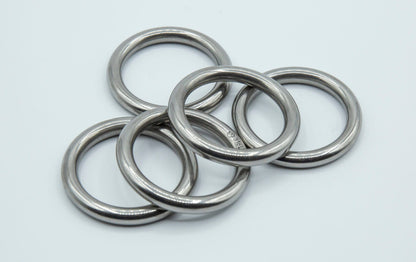 Stainless steel ring thigh boots