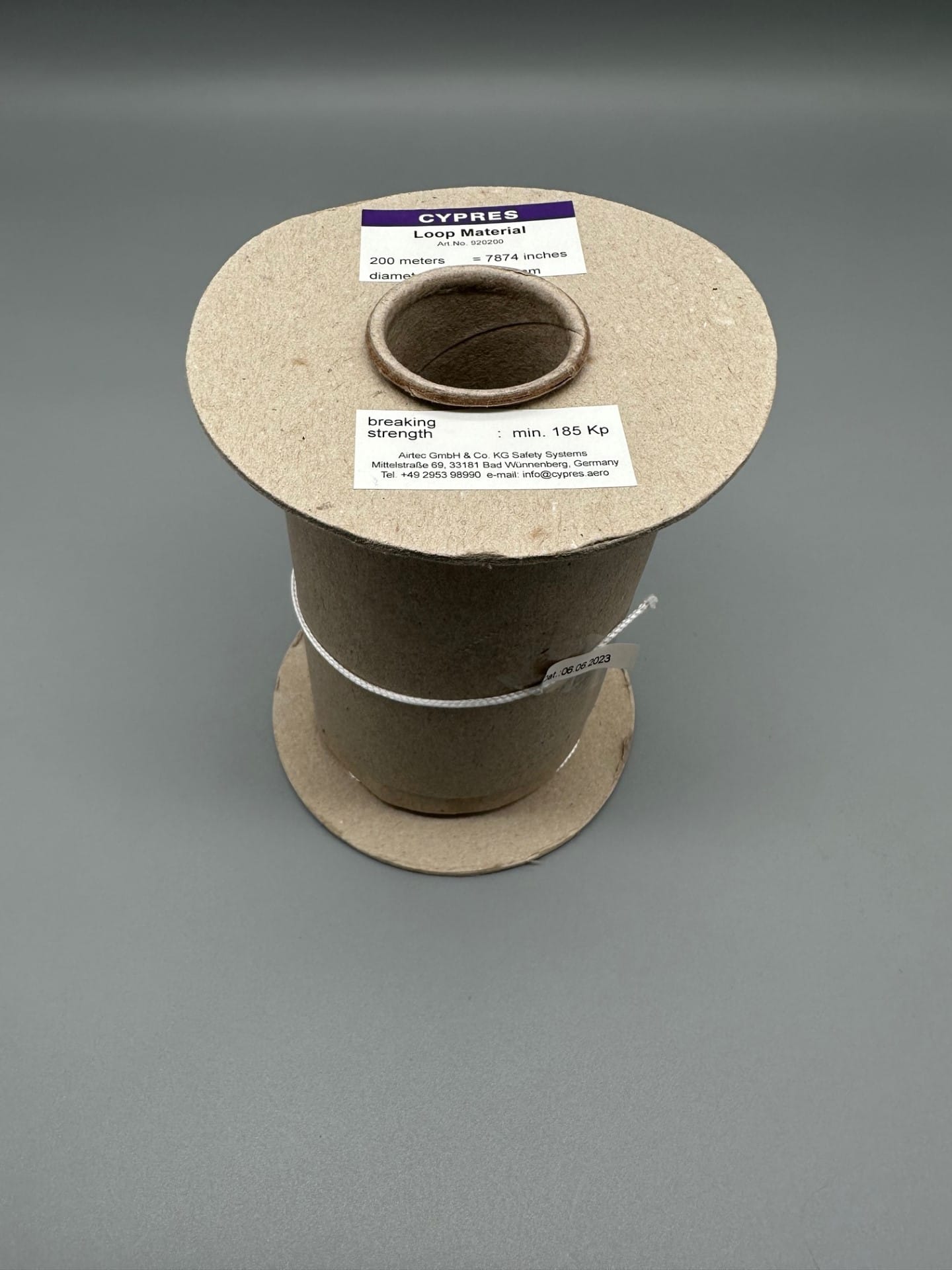 200-metre Cypres emergency loop spool