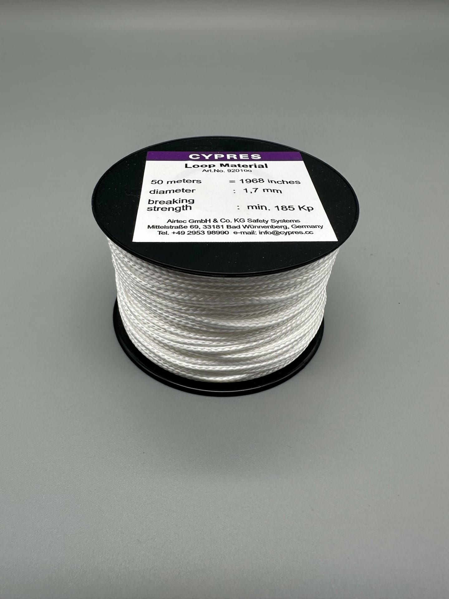 50-metre Cypres emergency loop spool